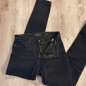 Lucky Brand Hayden Skinny black denim jeans 26